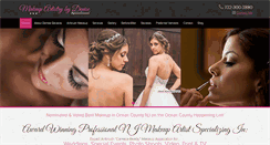 Desktop Screenshot of makeupbydenise.com
